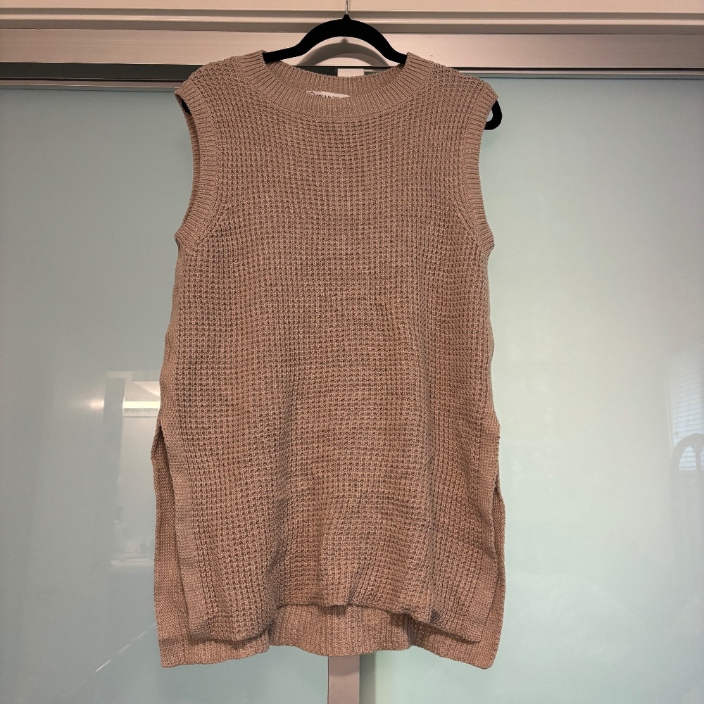 🌿 Effortless Chic Alert! 🌿 Epoque Evolution size L taupe 100% cotton tunic